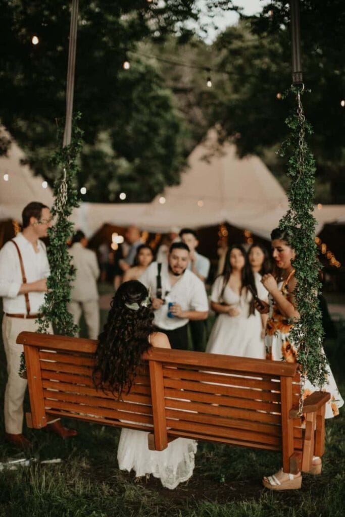 Reception at one of the top unique wedding venues Texas
